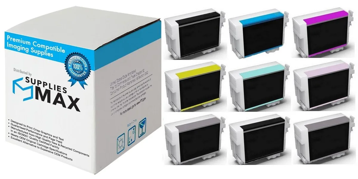SuppliesMax SuppliesMax T760120-4BCS Inkjet Combo Pack 9-colour 25.9 ML — product photo