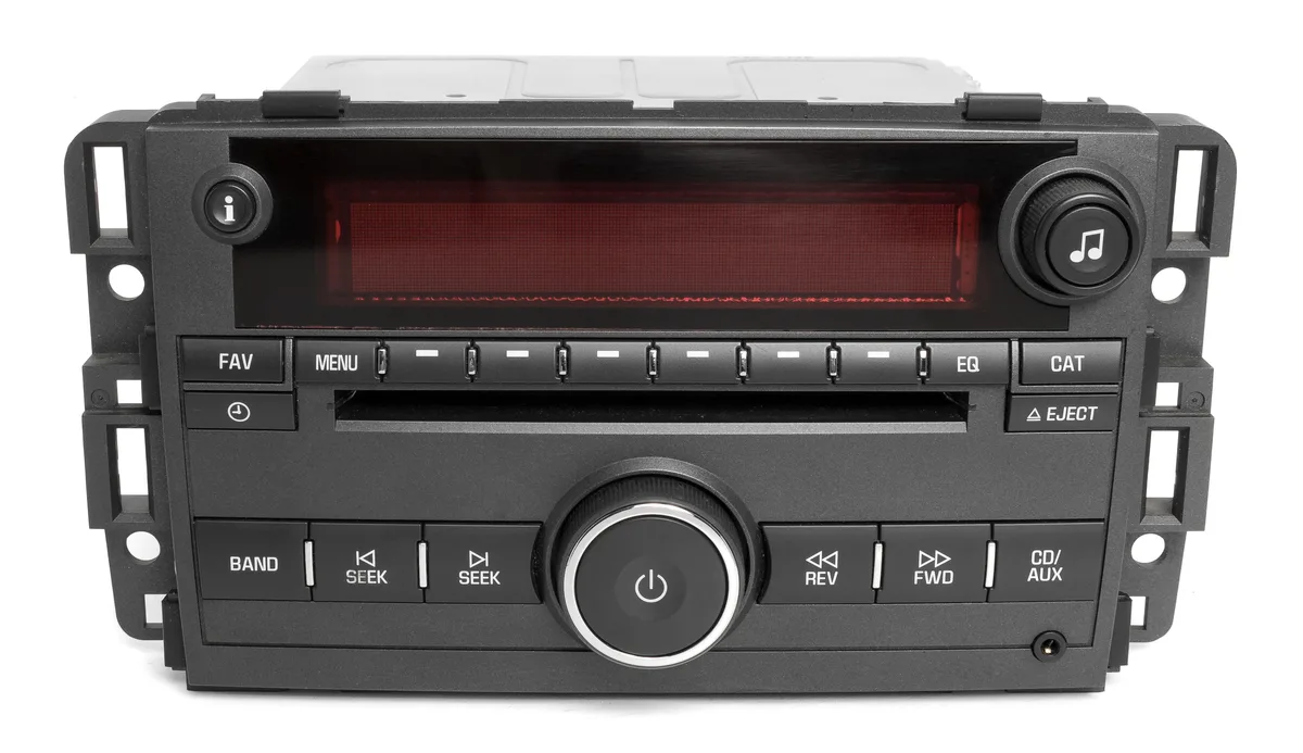 1 Factory Radio 1 Factory Radio 25994583 OEM CD Receiver for 2009 Pontiac Torrent US8 — product photo