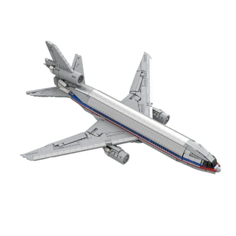 ZITIANYOUBUILD ZITIANYOUBUILD MOC-228062 DC-10 American Airlines Building Blocks 1891PCS — product photo