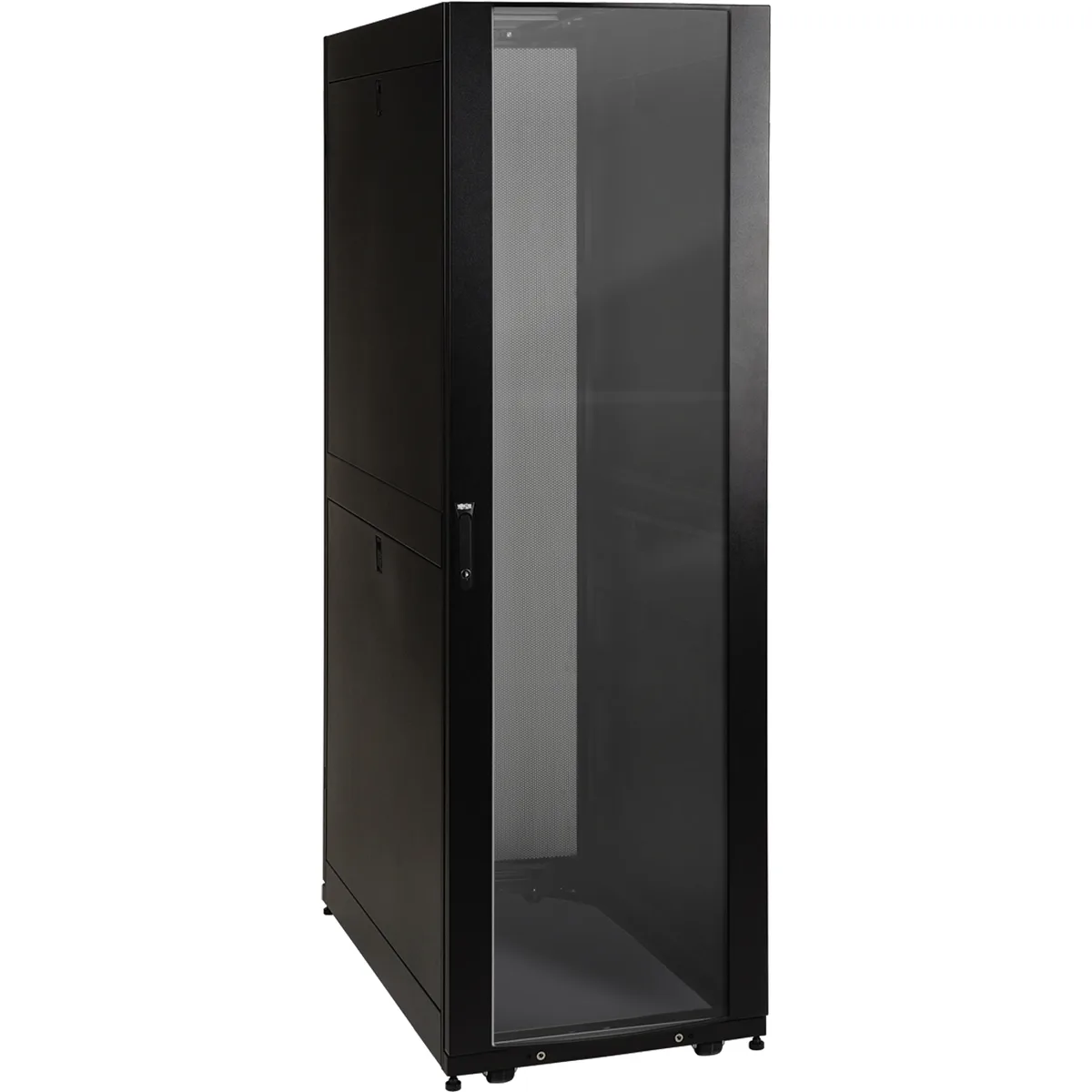 Tripp Lite Tripp Lite SR42UBG 42U server rack, plexiglass front door, vented back doors and side panels — product photo