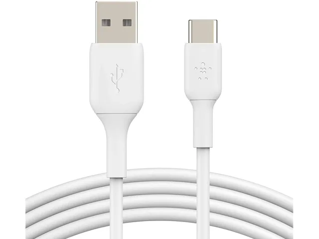 Belkin Belkin CAB001bt1MWH USB-C to USB-A cable 1 m white — product photo