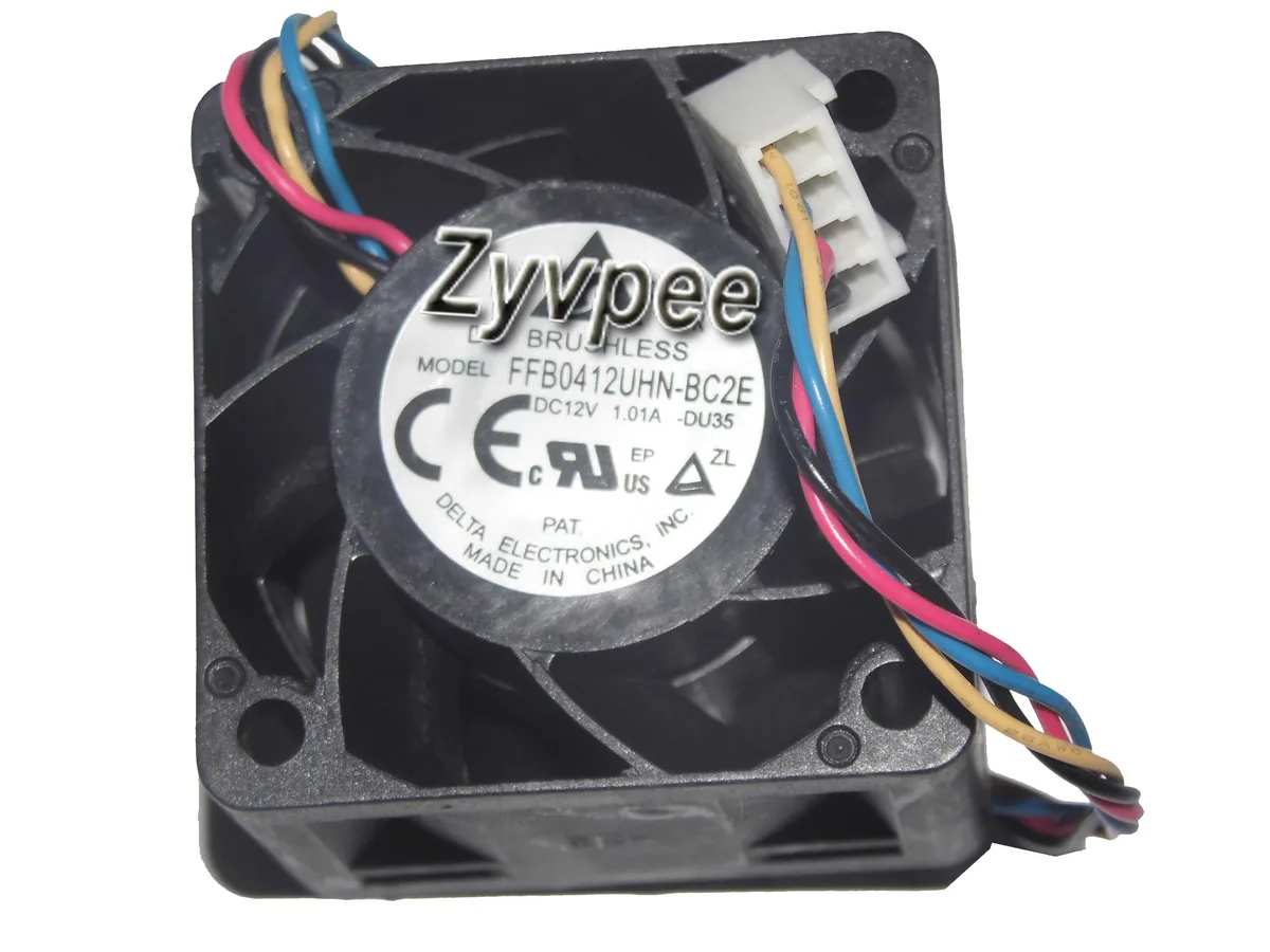 Zyvpee Zyvpee FFB0412UHN-BC2E 40x40x28mm 4-pin case fan — product photo