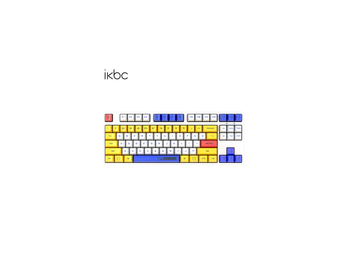 iKBC iKBC GUNDAM RX-78-2 Limited 87 Wireless Mechanical Gaming Keyboard — product photo