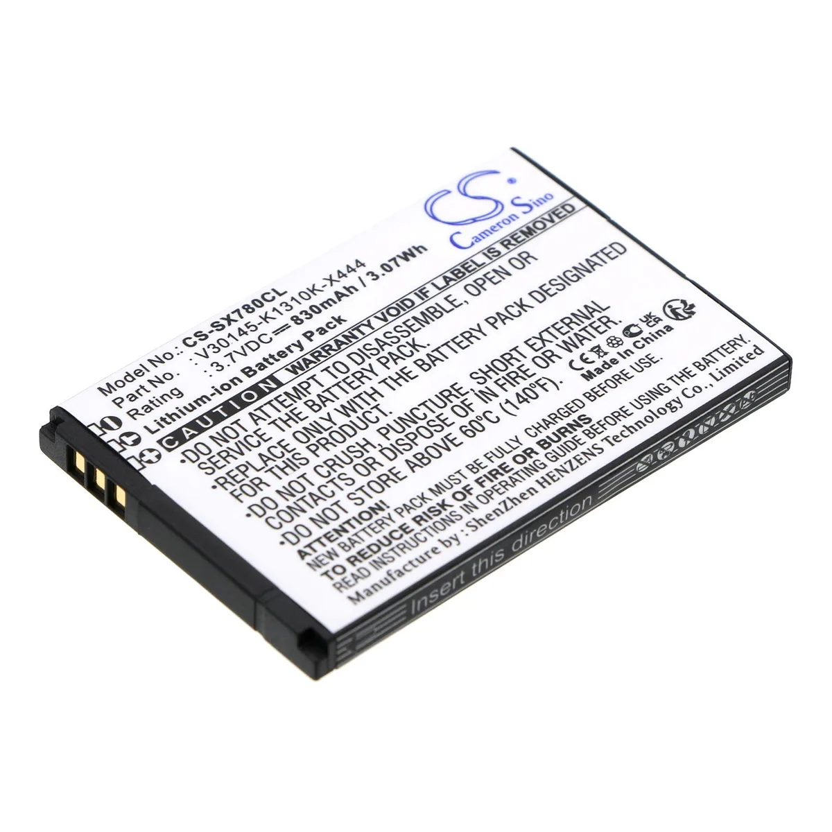 Cameron &amp; Co Cameron &amp; Co DS-CS-SX780CL 830mAh Li-ion telephone accessory — product photo