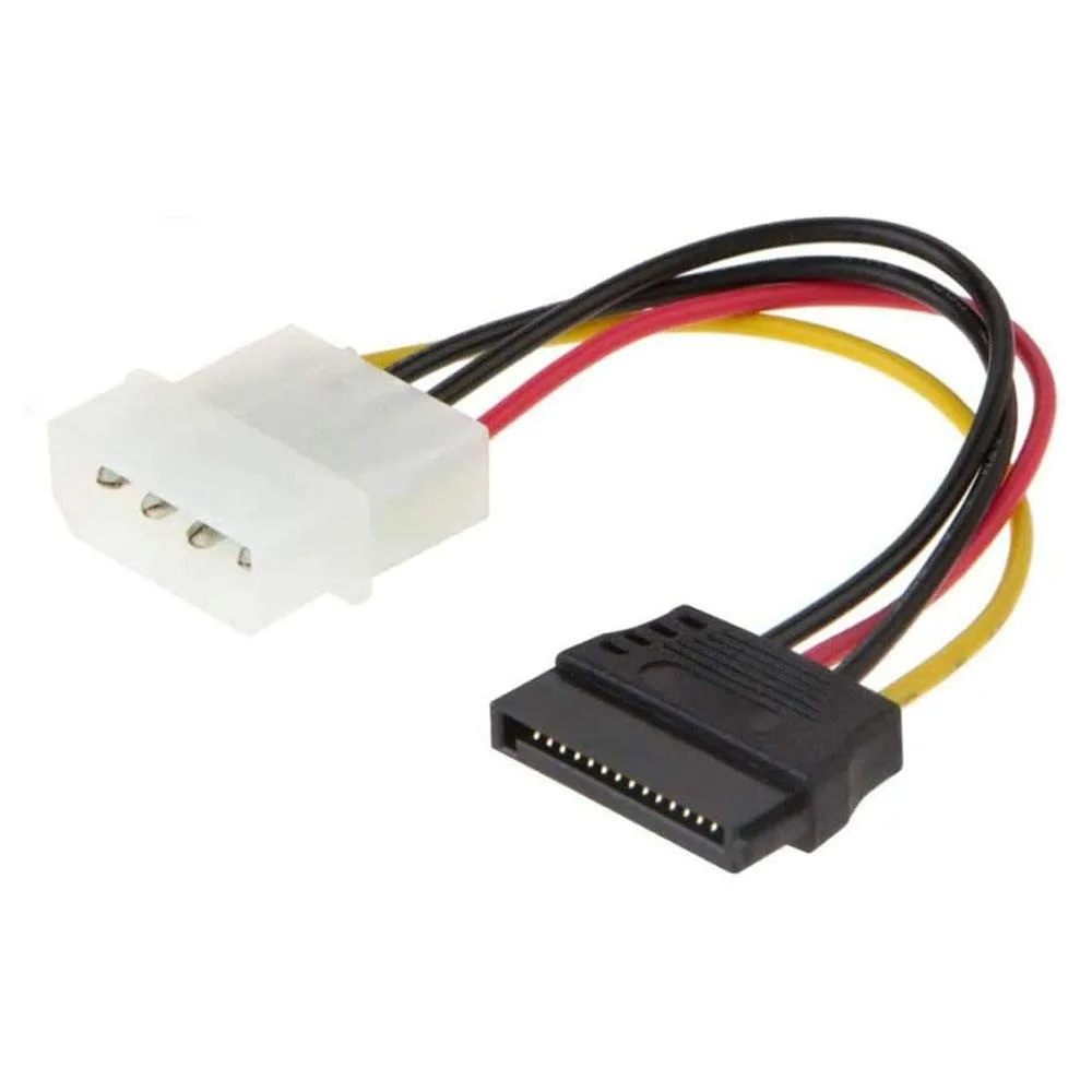 HANNORD HANNORD SATA Male to 4pin Molex Female Power Adapter Cable 20cm — product photo