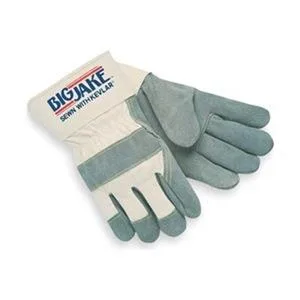 Memphis Memphis 1700S Leather Palm Gloves S White Pair — product photo