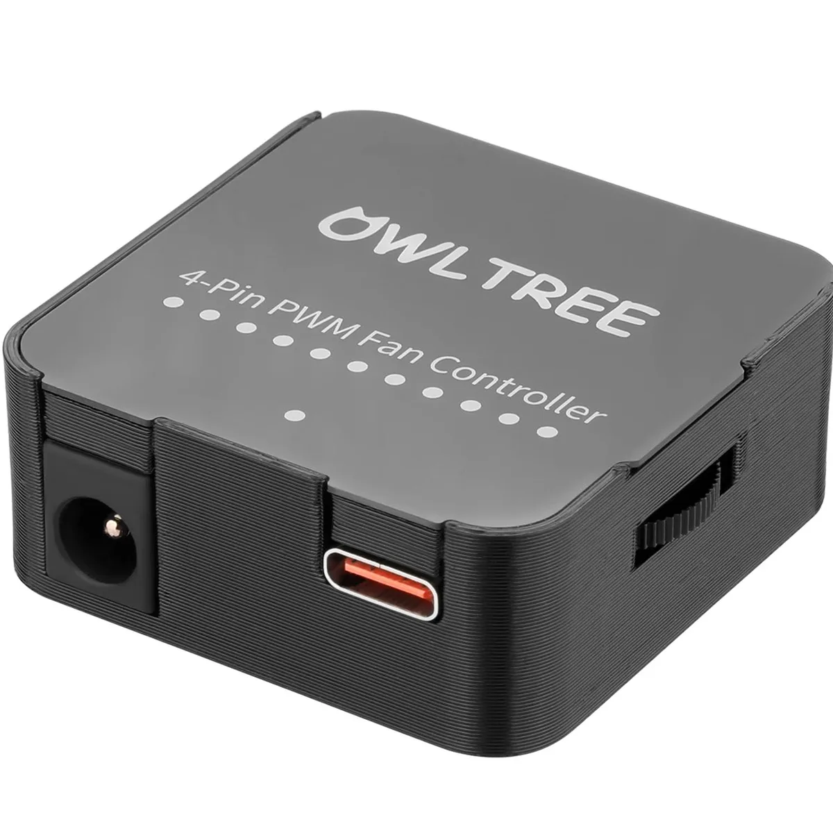 LORDWORLD LORDWORLD 12V 4-Pin PWM Fan Hub 6 Ports 60W Type-C PD3.0 QC3.0 DC 5.5×2.1mm — product photo
