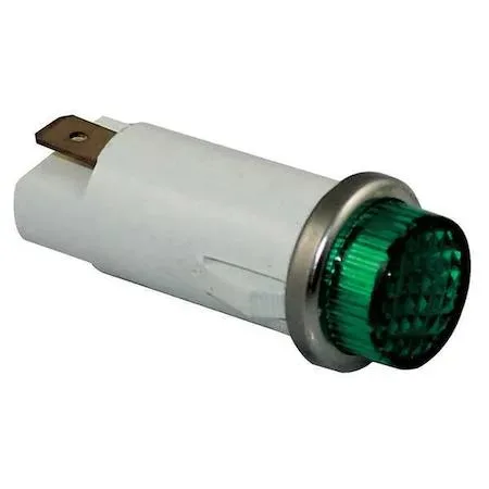 Dayton Dayton 22NY51 Raised Indicator Light Green 120V 1/2 in Mounting — product photo
