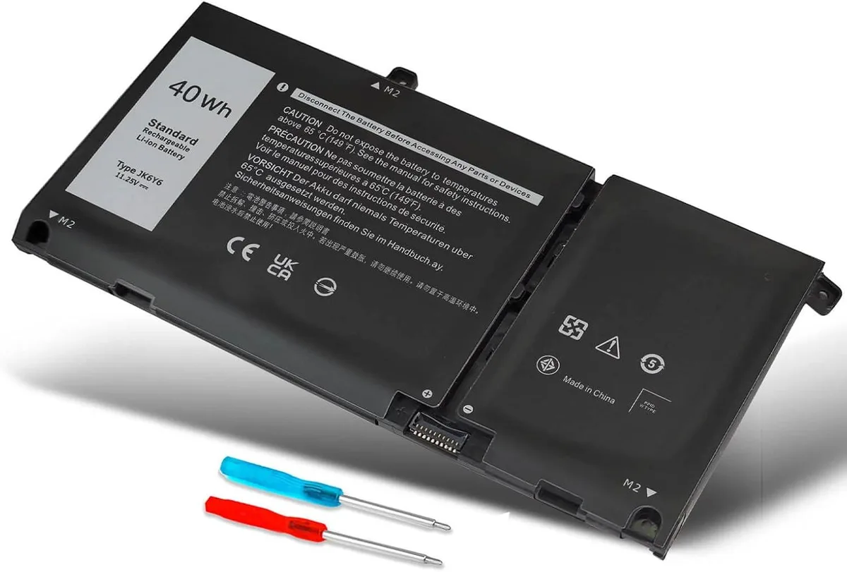 BFKK BFKK 40Wh 11.25V 50Wh 3-cell laptop battery JK6Y6 — product photo