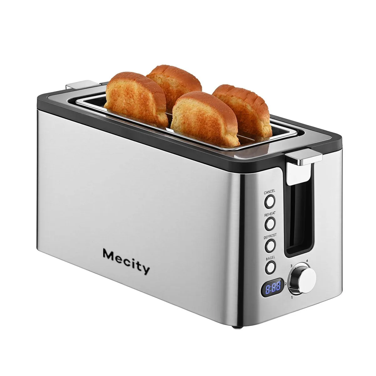 Mecity T-42AUB 2-Slice Toaster 1500 W Purple — product photo