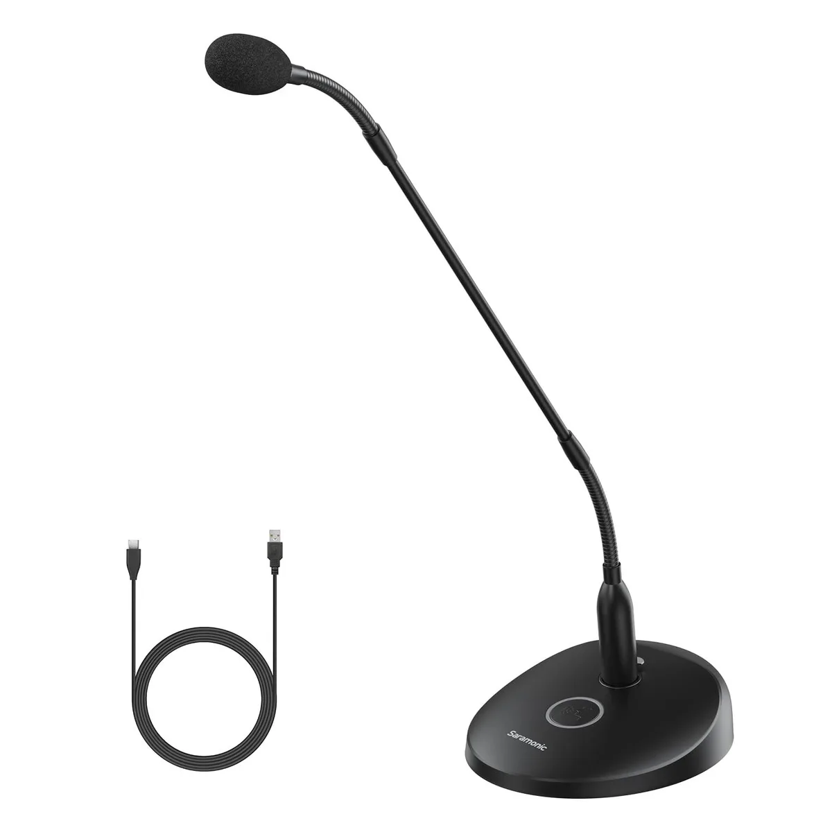 LORDWORLD LORDWORLD GM18CU 18 Cardioid Condenser Gooseneck Microphone USB-C — product photo