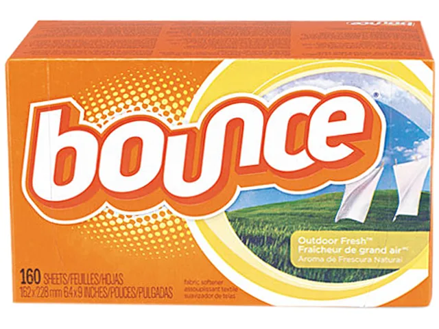 Procter &amp; Gamble Procter &amp; Gamble 80168 Bounce Fabric Softener Sheets 160 Sheets — product photo