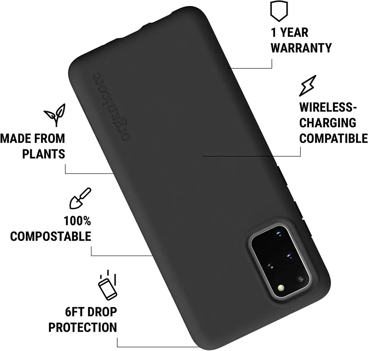 Incipio Incipio Organicore Case Samsung Galaxy S20+ Black — product photo