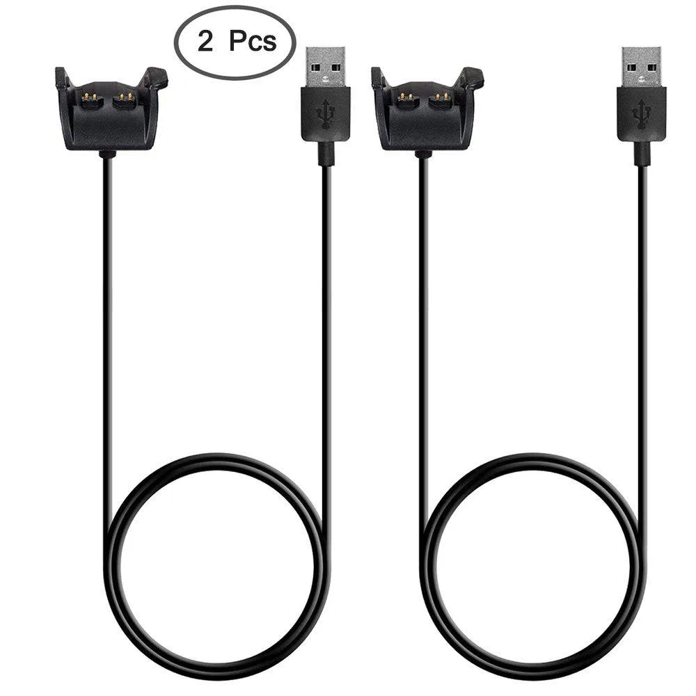 LapPro LapPro 2-pack charger for Garmin Vivosmart HR/HR+/Approach X40 1m 39.37" black — product photo