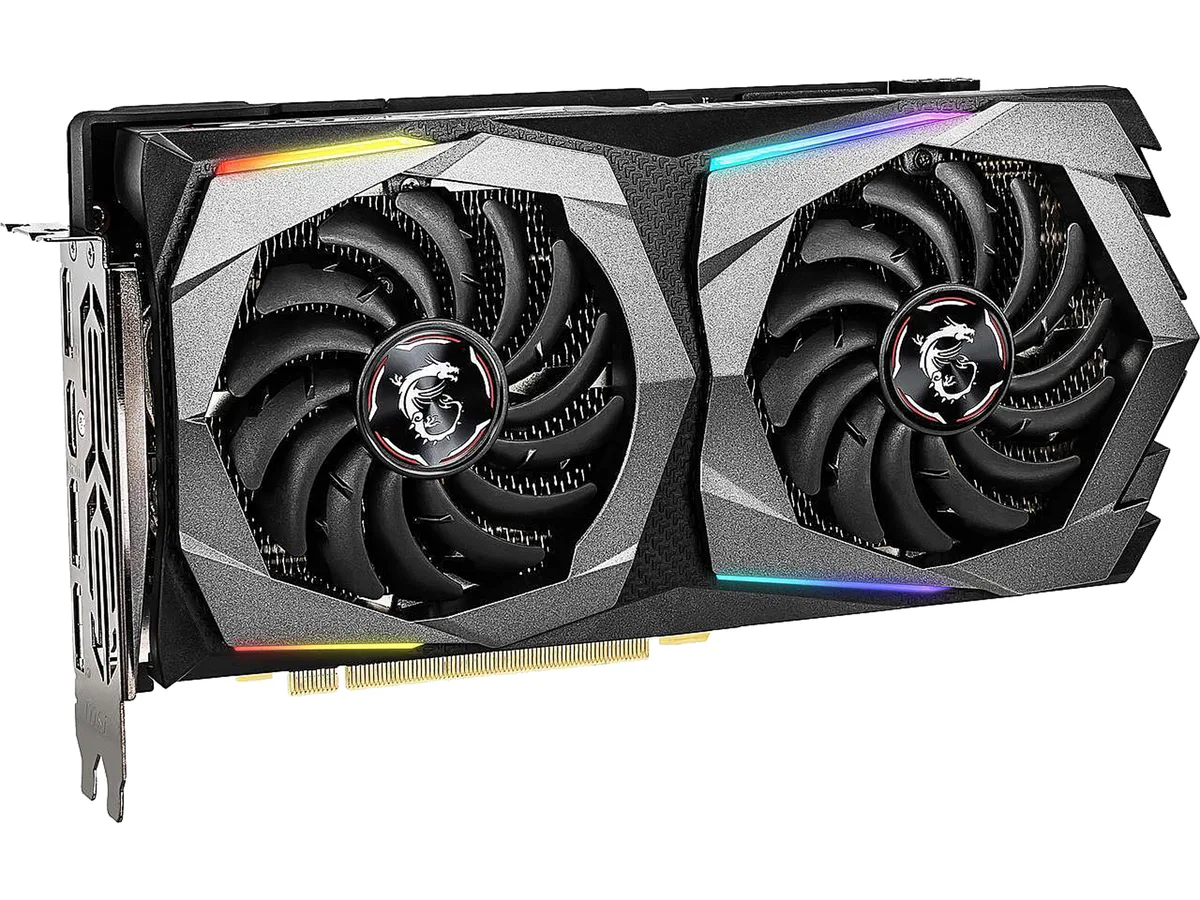 MSI MSI GeForce RTX 2060 GAMING 6G 6GB GDDR6 graphics card — product photo
