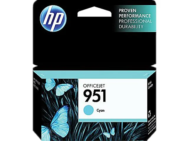 HP HP 951 Cyan Original Ink Cartridge CN050AN#140 ink cartridges (genuine brands) — product photo