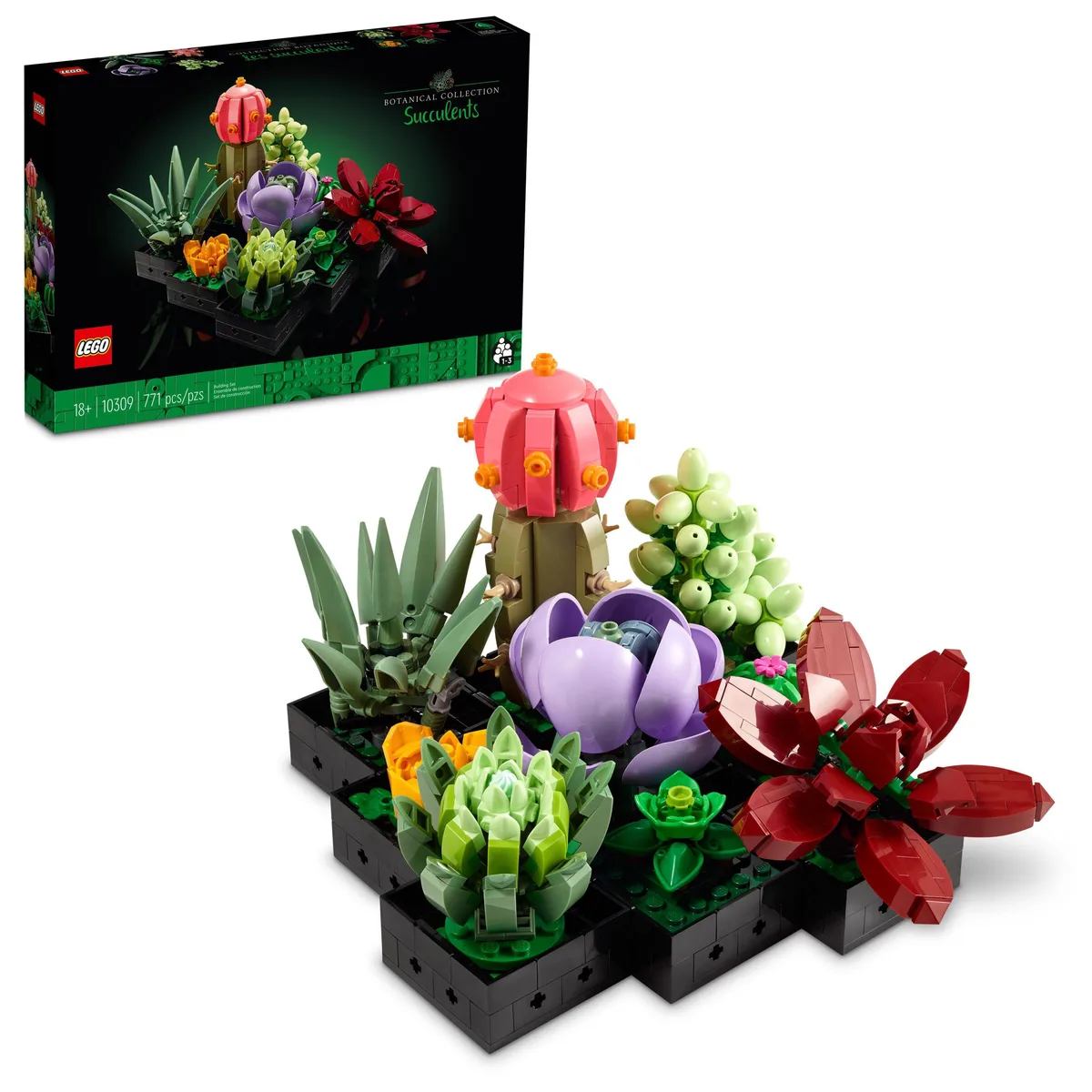 LEGO LEGO Icons Succulents 10309 Building Set 771 Pieces — product photo