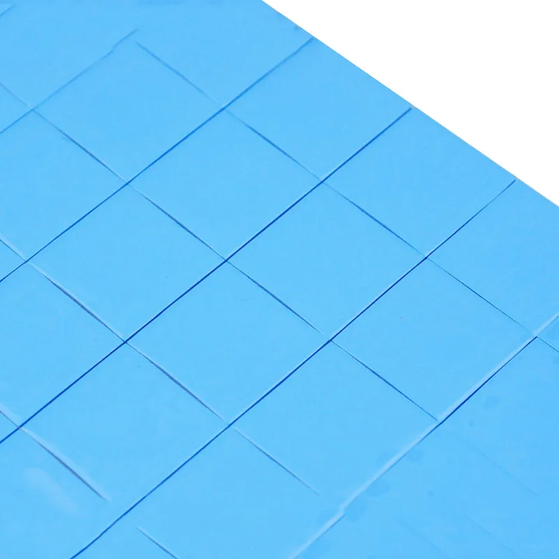 EN-Labs EN-Labs Conductive Silicone Thermal Pad 10x10x2.0mm Blue 3.2W/mK 100pcs — product photo