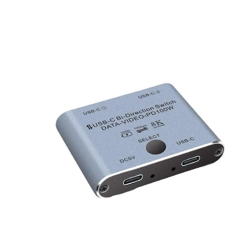 AJMRTC AJMRTC USBC-201 2-Port Bi-Directional USB-C KVM Switch — product photo