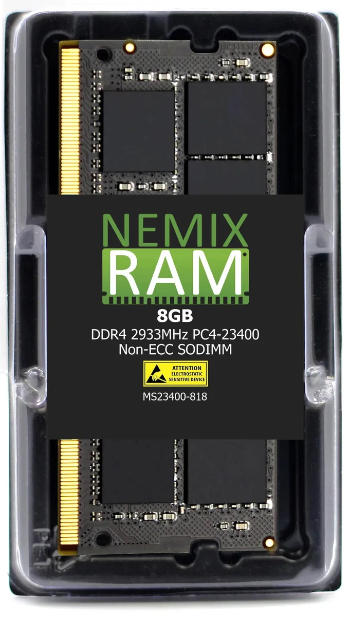 NEMIX RAM NEMIX RAM 8GB DDR4 2933MHz CL21 1.2V 260-Pin SODIMM — product photo