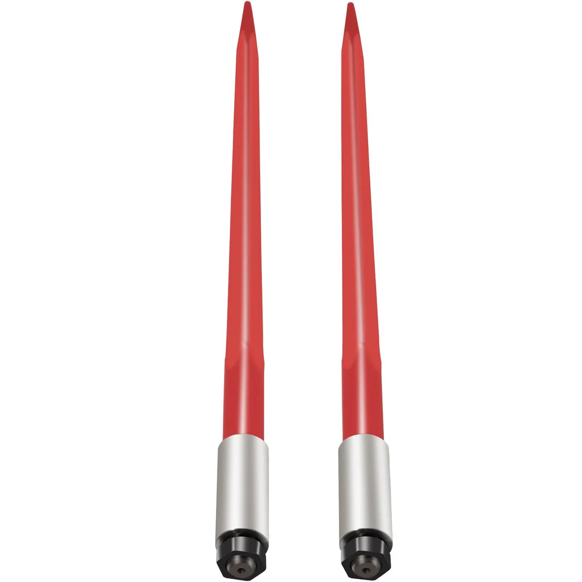 VEVOR VEVOR Pair Hay Spear 39" 3000 lbs Red Coated 1 3/4 — product photo