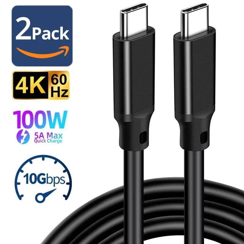 WRIARICH WRIARICH PQ106 USB C extension cable 1.6ft 2-pack — product photo