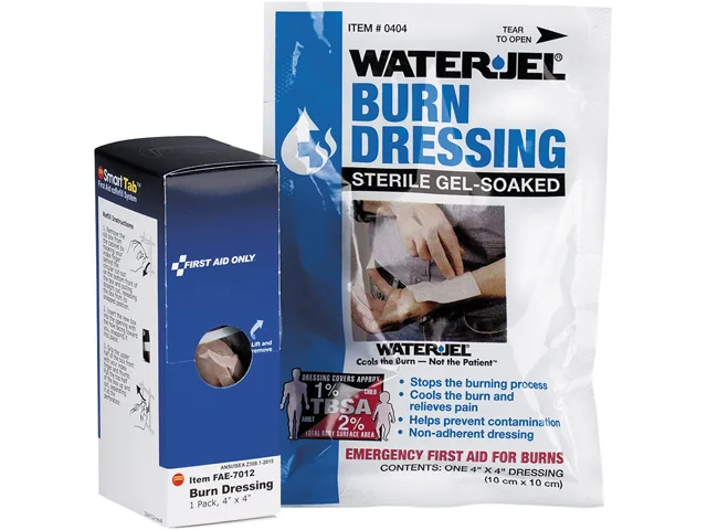 First Aid Only First Aid Only FAE7012 4x4 in Burn Dressing Refill Safety — product photo