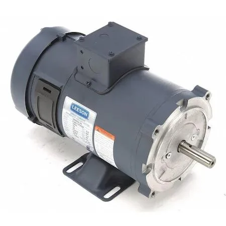 Leeson 108052.00 DC permanent magnet motor, 56C frame, transparent finish