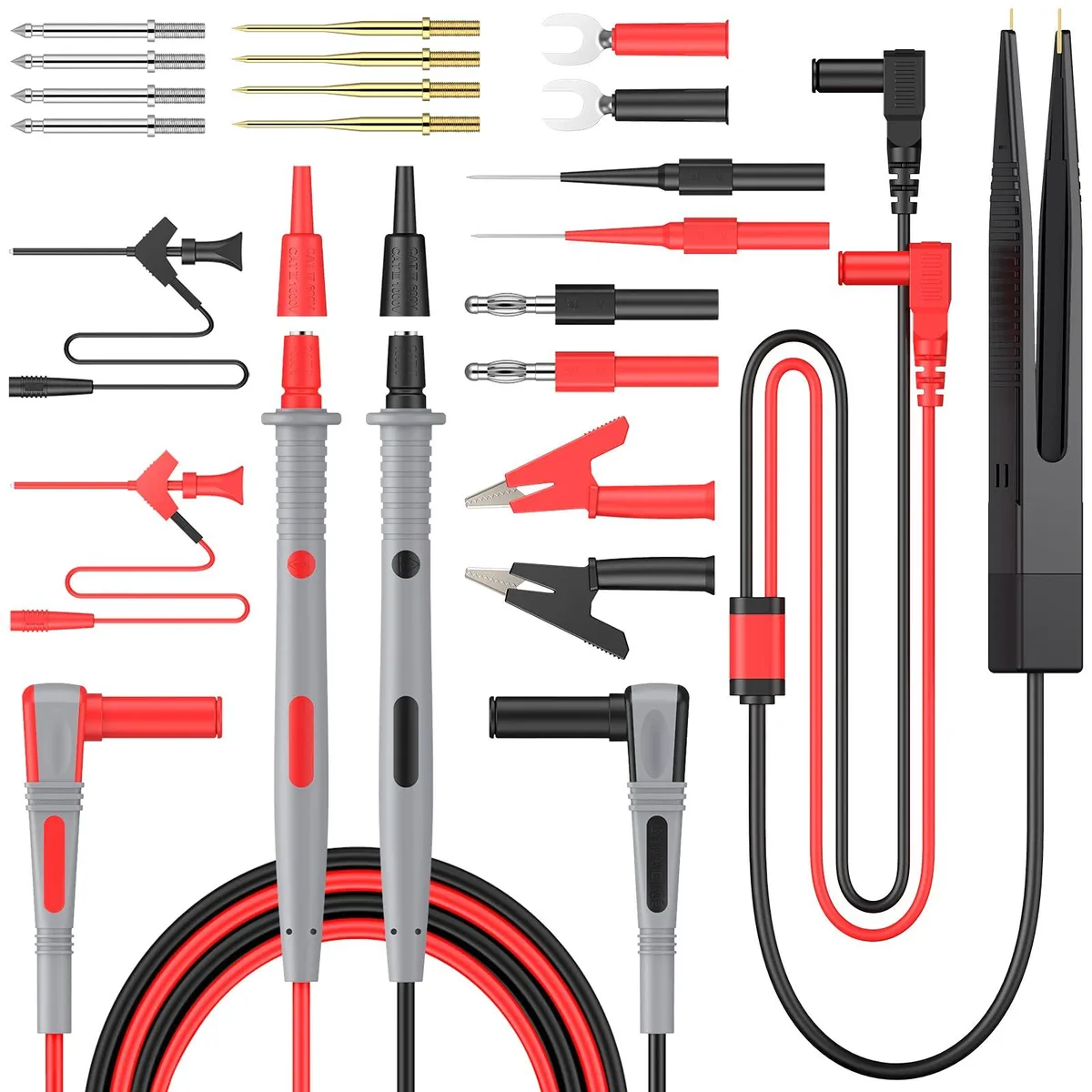 KEHIPI KEHIPI 21pcs Multimeter Test Leads Kit CAT III 1000V 20A — product photo