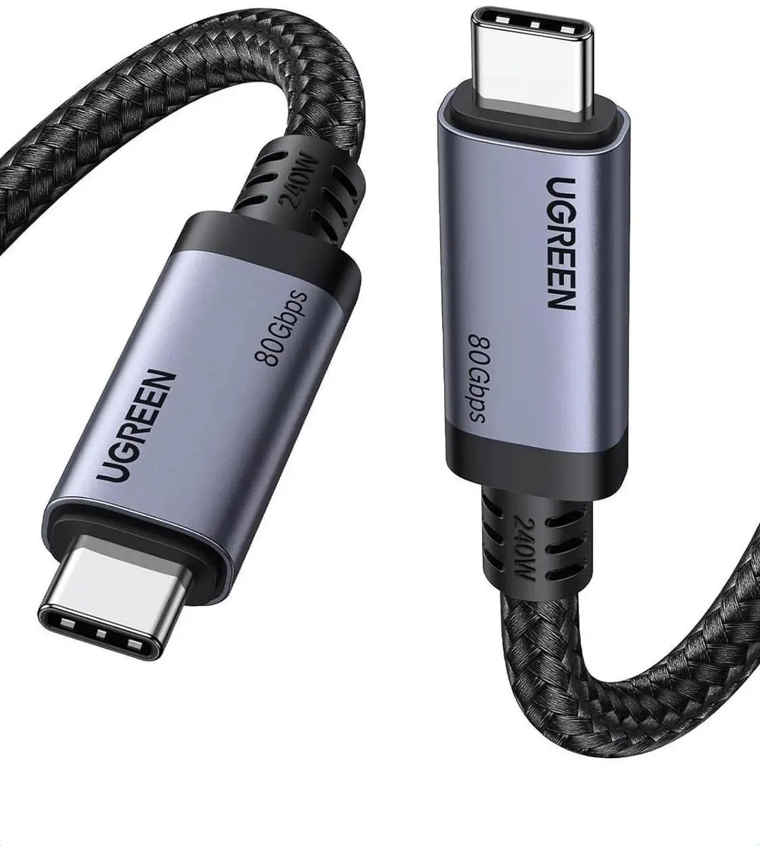 SMUGDESK SMUGDESK USB4 Gen4 80Gbps USB-C to USB-C Cable 3.3FT 240W PD3.1 — product photo