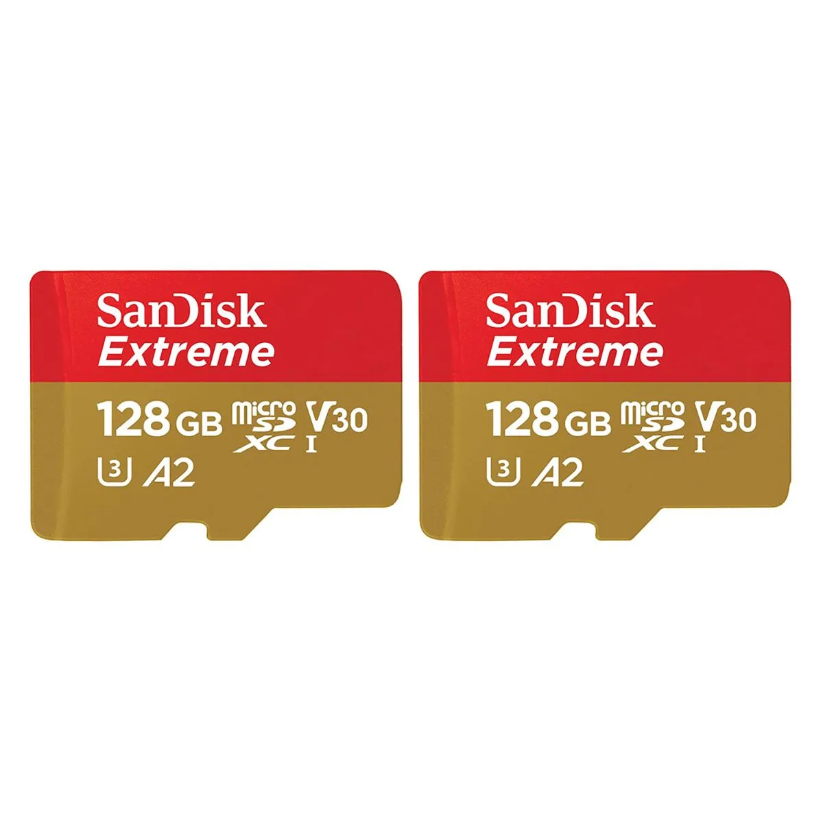 SanDisk SanDisk Extreme 128GB UHS-I U3 microSDXC Memory Card — product photo