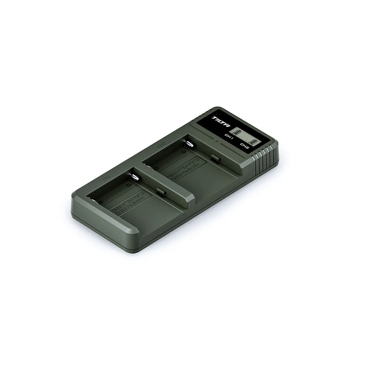 Tilta Technology Co.,Ltd Tilta Technology Co.,Ltd 2-Channel NP-F Battery Charger Green — product photo