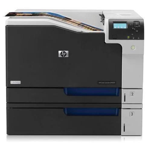 HP HP Color LaserJet Enterprise CP5525n printer 30 PPM USB 2.0 Ethernet duplex 600 dpi 850 sheets new toners — product photo
