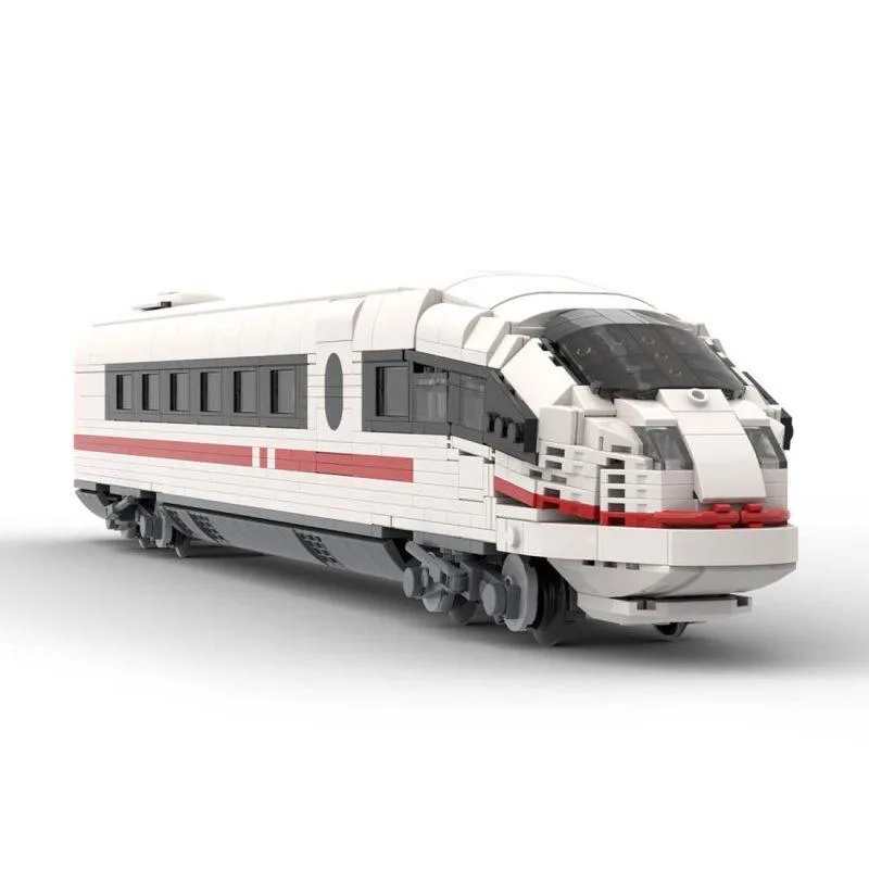 ZITIANYOUBUILD ZITIANYOUBUILD MOC-136040 DB BR 406 ICE 3 Locomotive 1302 Parts — product photo