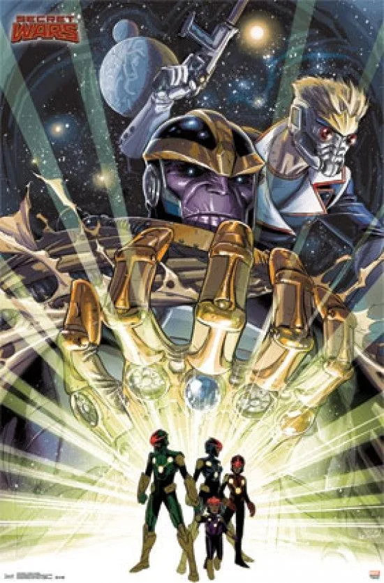 Poster print of Thanos gauntlet, 24 by 36 inches, glossy paper in tube