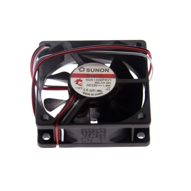 Zyvpee Zyvpee KDE1206PKV1 60mm 12V 1.8W 3-wire case fan — product photo