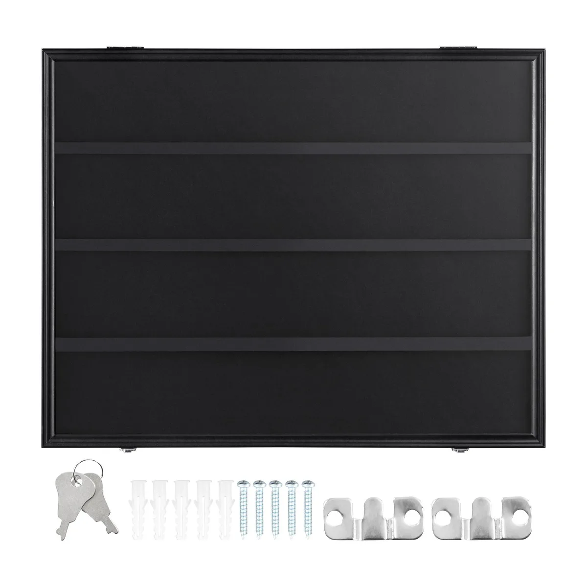 VEVOR VEVOR 36 Graded Sports Card Display Case Matte Black 30.5x24.3x2.1 in — product photo