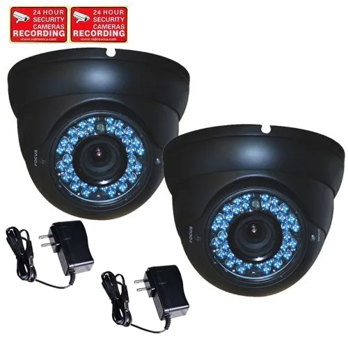 VideoSecu VideoSecu VD49HK2 2x Dome CCTV Camera 480TVL 36 IR LEDs 4-9mm Varifocal — product photo