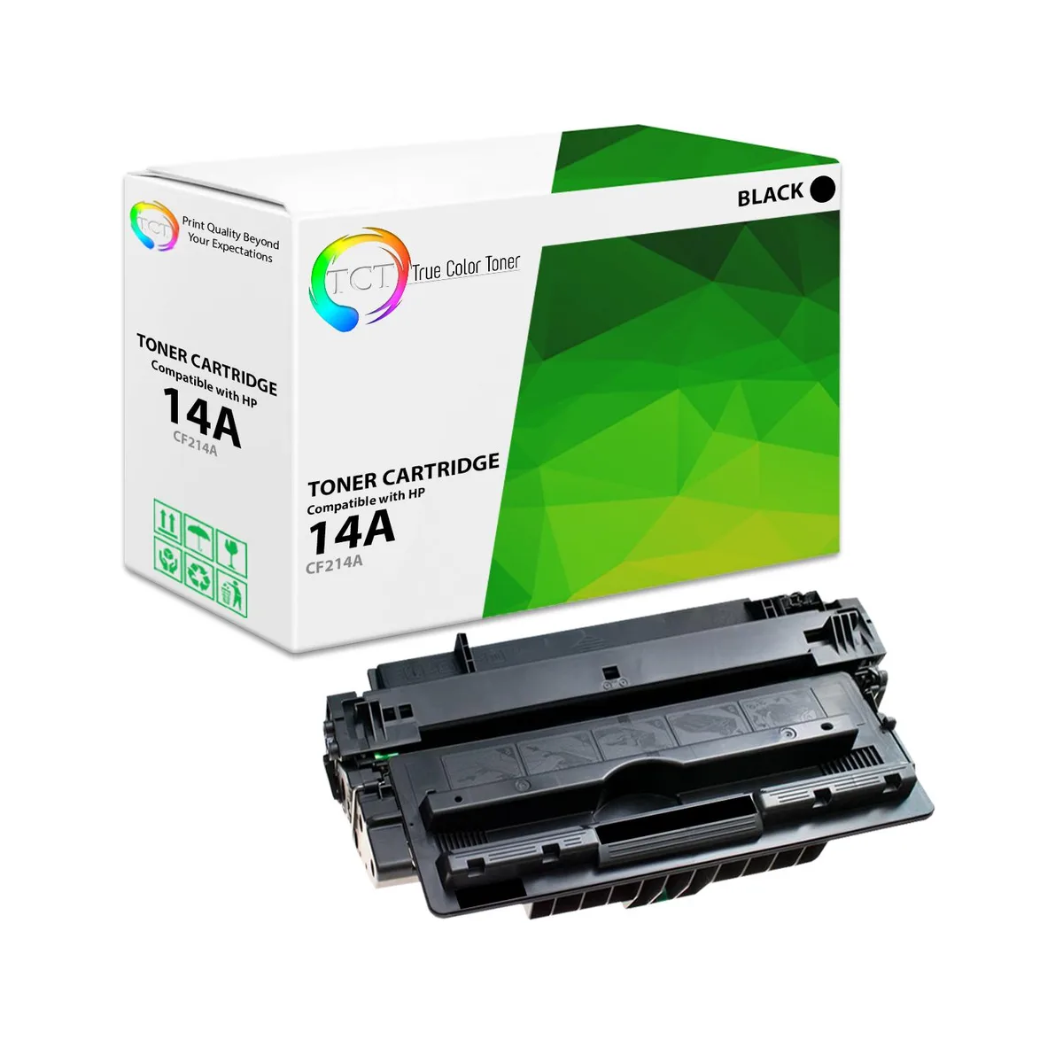 True Color Toner True Color Toner 14A CF214A Black Toner Cartridge 10000 Pages — product photo