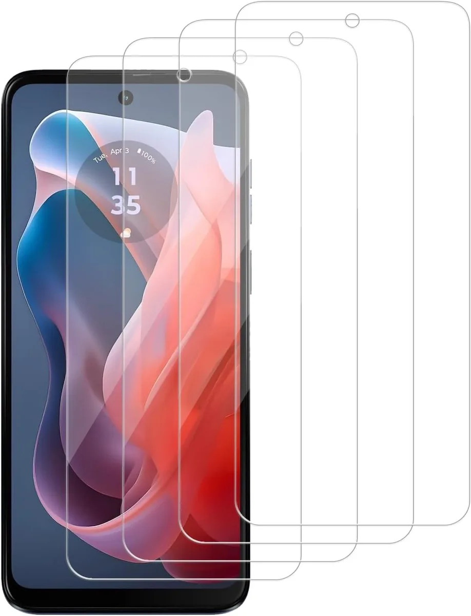 NuoTo NuoTo 4 Pack Glass Screen Protector for Moto G Play (2024) / XT2413 — product photo