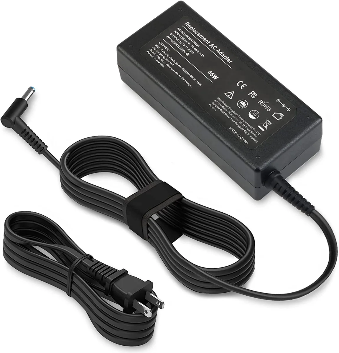 myVolts myVolts DJW 19.5V 2.31A 45W AC Adapter Power Cord Blue Tip — product photo