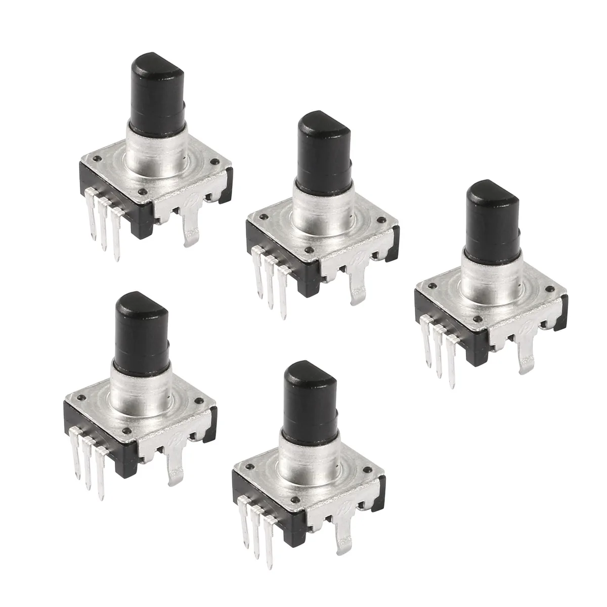 Unique-Bargains Unique-Bargains EC12 360 Degree Rotary Encoder 5 Pin 14.3mm D-Shaft 5pcs — product photo