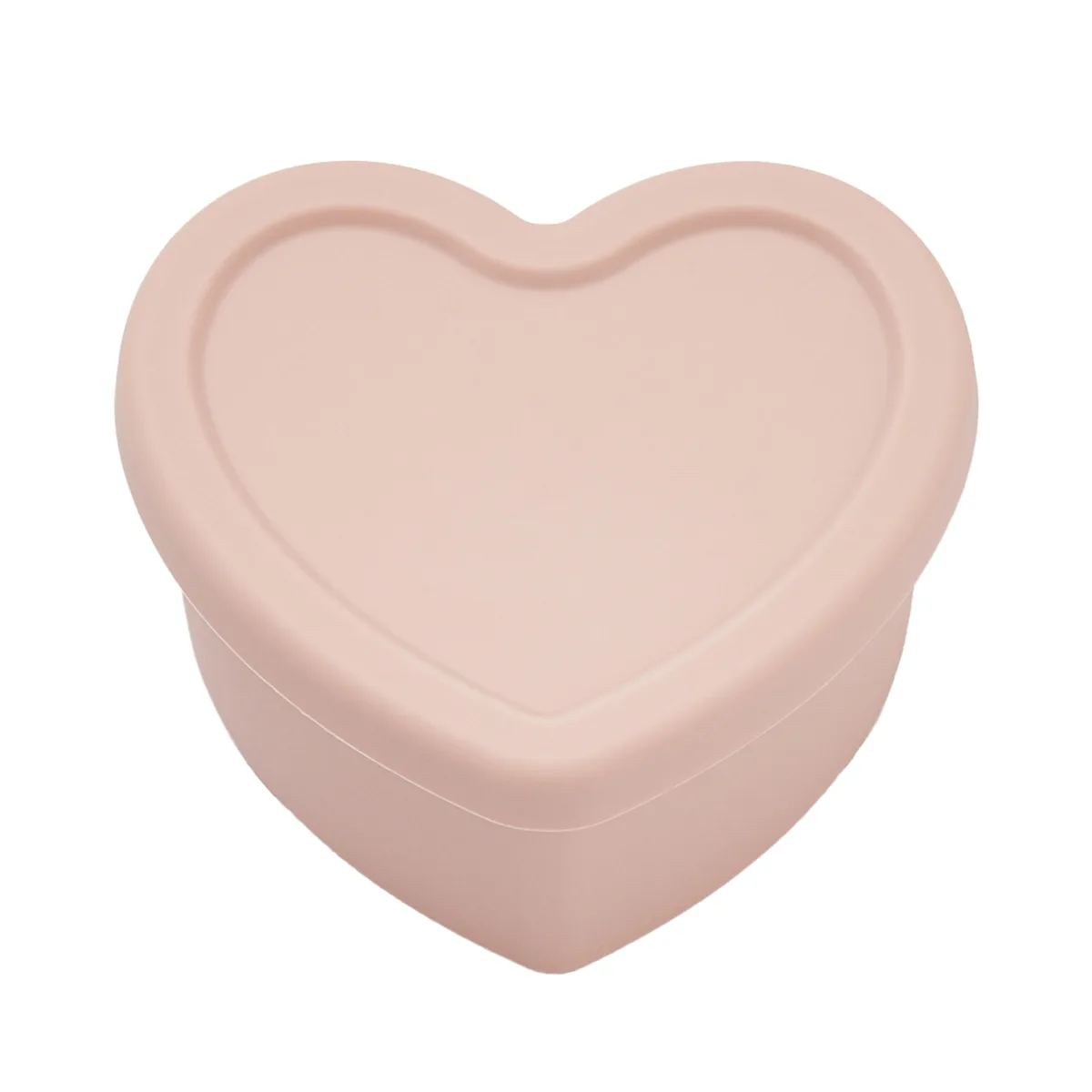 Hitrons Solutions Hitrons Solutions LOVEAT Heart Bowl 8.5 fl oz (250ml) Blush Pink — product photo