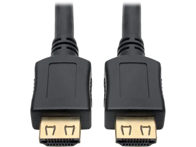 Tripp Lite Tripp Lite P568-012-BK-GRP hdmi cable 12ft black male to male gripping connectors 4K — product photo
