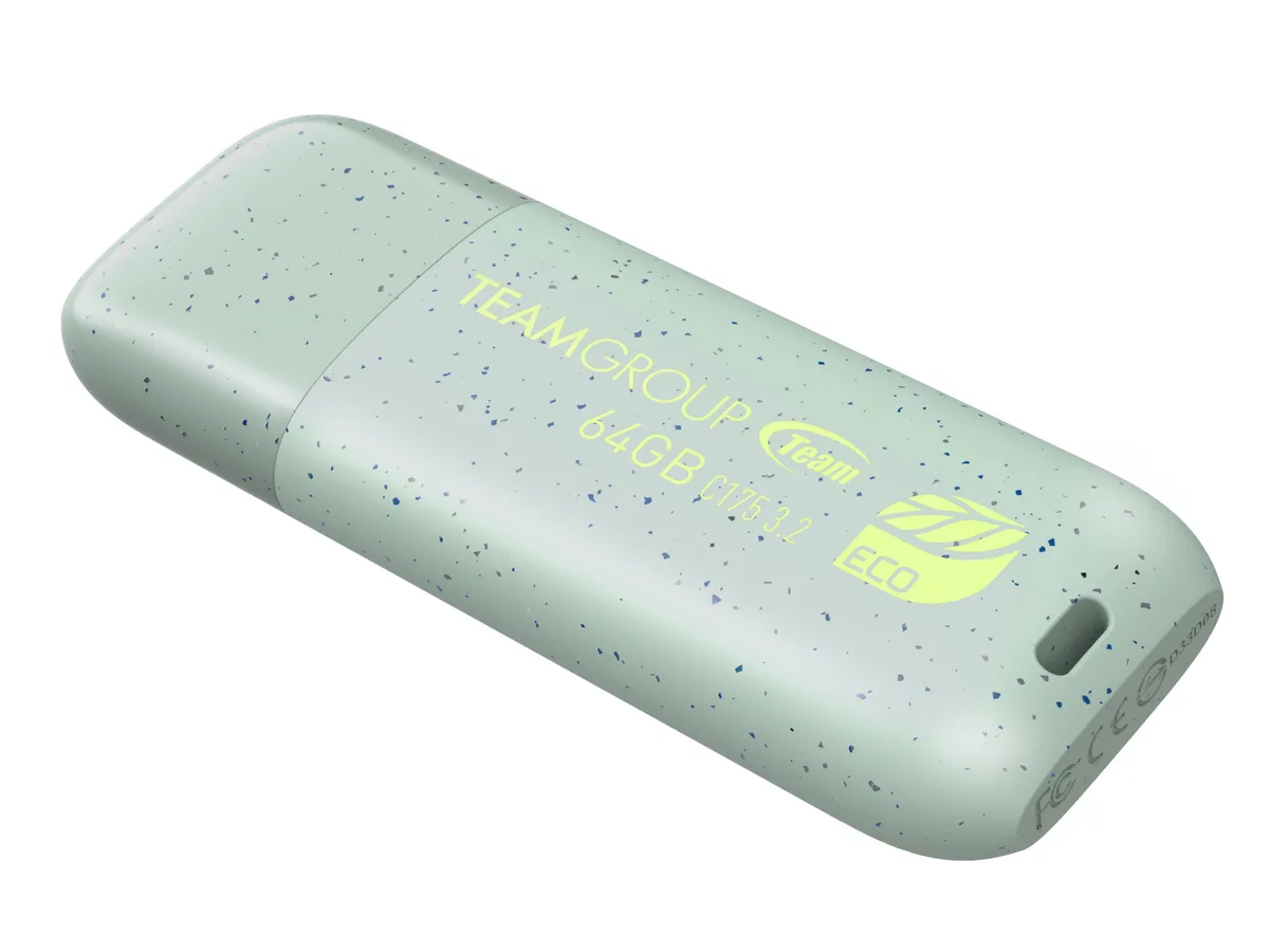Team Group Team Group C175 ECO 64GB USB 3.2 Gen 1 flash drive TC175ECO364GG01 — product photo