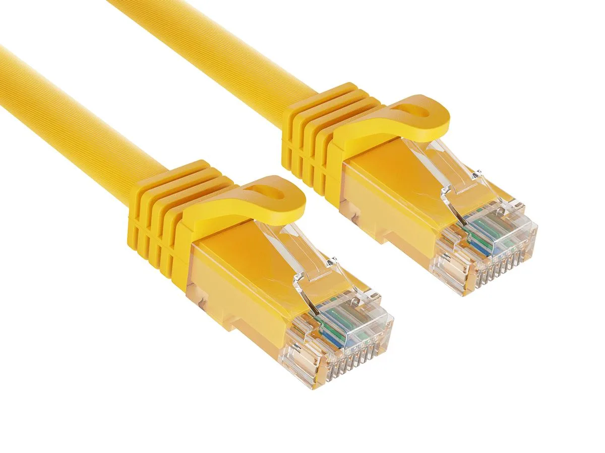 Cable Leader Cable Leader Cat6a Ethernet Cable 35ft Yellow 24AWG 500MHz 10Gbps — product photo