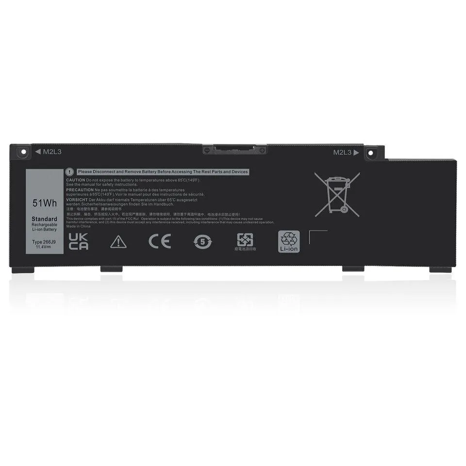 DELL DELL 51W 3-cell 11.4V laptop battery P89F — product photo