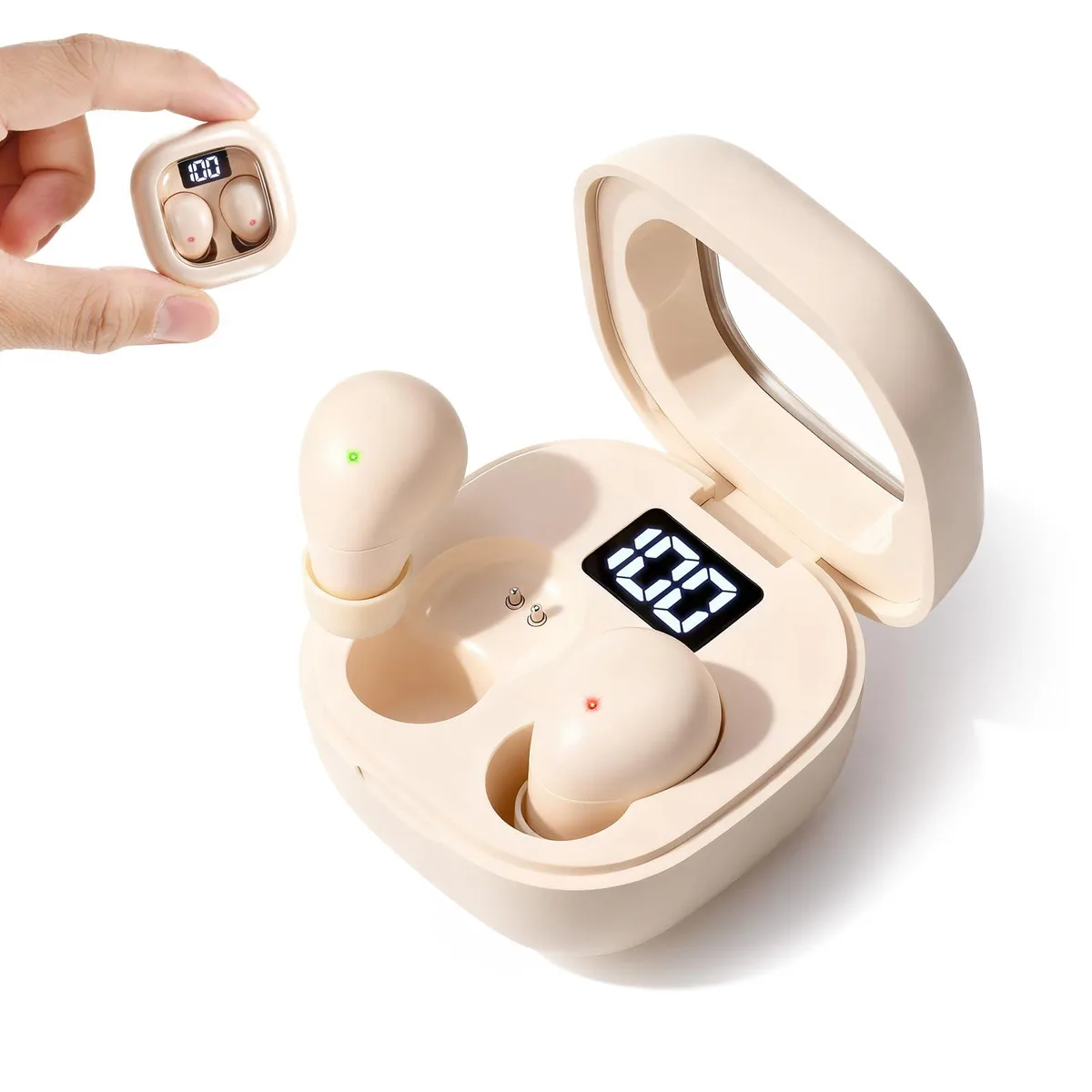 No Sew No Sew SK19-Beige In-Ear Earbuds Bluetooth 5.4 Beige — product photo