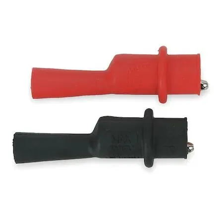 Value Brand Value Brand Test Clips Alligator 10.0A 1000V CAT III 0.31in Black Red — product photo