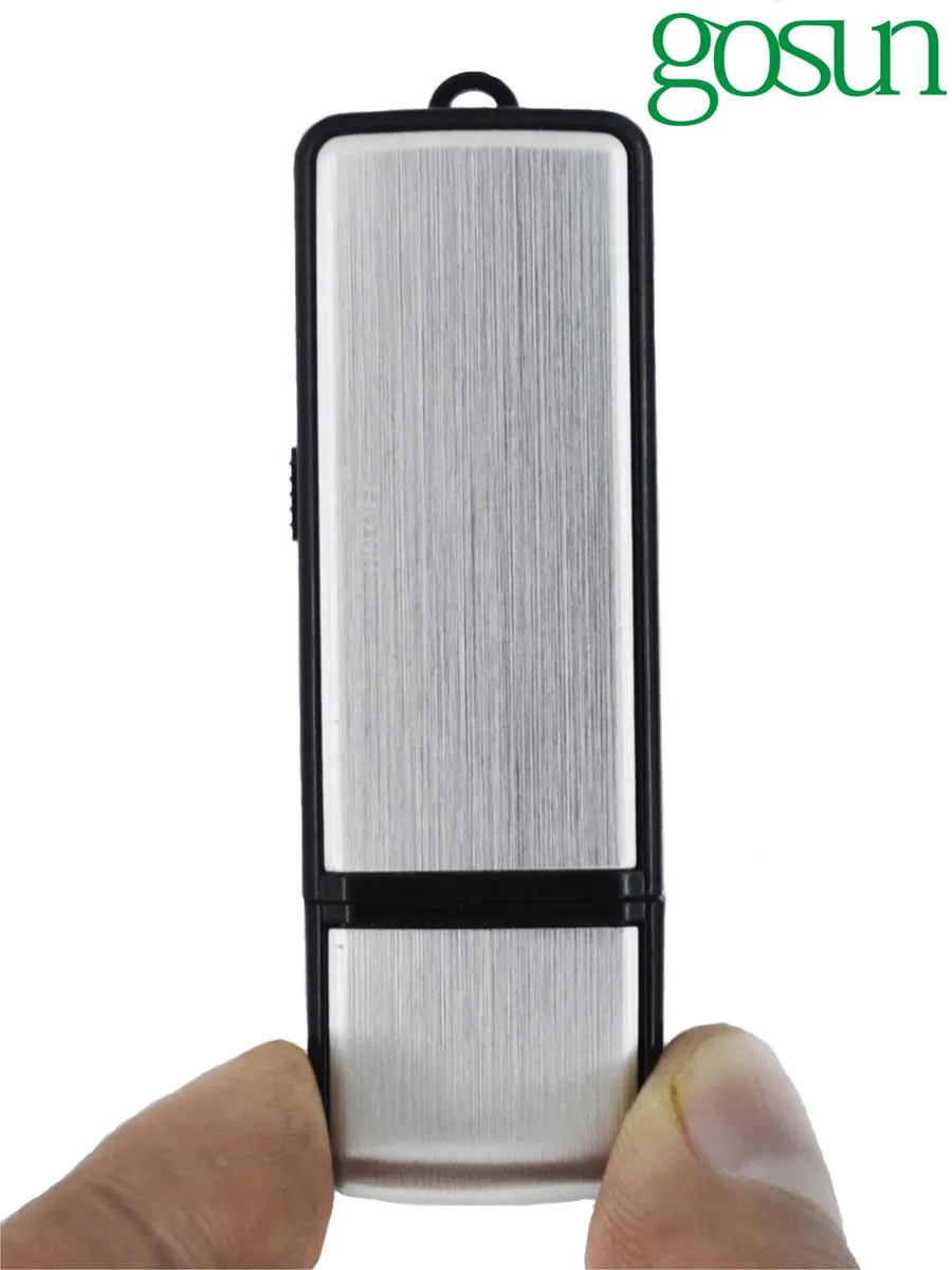 Shenzhen Gosun Technology Co., Ltd Shenzhen Gosun Technology Co., Ltd Savetek GX-03 8GB Voice Recorder 70h Recording 15h Battery Silver — product photo